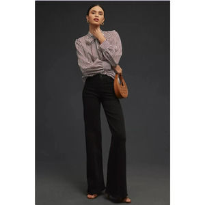 MOTHER The Hustler High-Rise Roller Heel Jeans Pitch 25